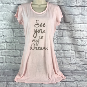 Sleep Pajama Shirt‎ Gold Script